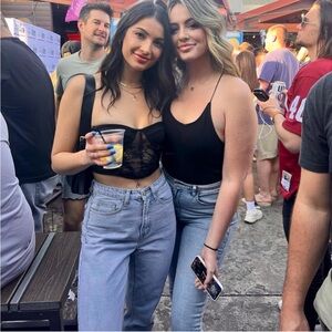 Nasty Gal Light Blue Denim Jeans